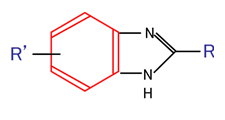 Alkylbenzimidazole derived compound